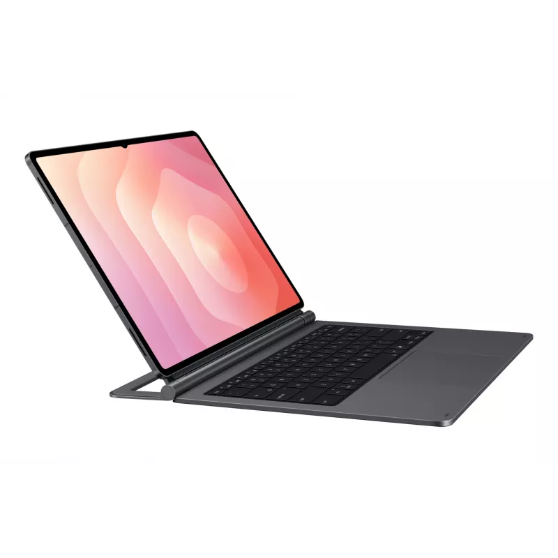 Samsung EF-DX935 QWERTY englanti Pogo Pin harmaa