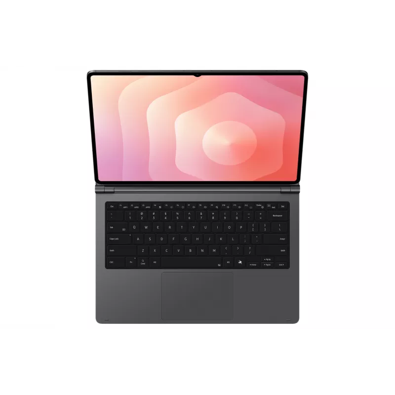 Samsung EF-DX935 QWERTY englanti Pogo Pin harmaa