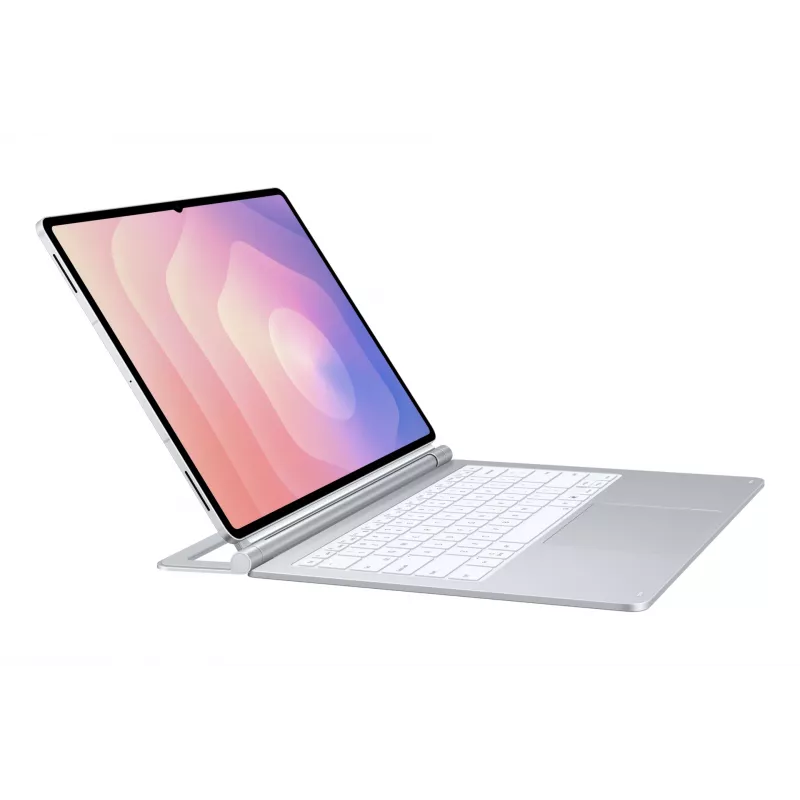 Samsung EF-DX935 QWERTZ saksa Pogo Pin hopea