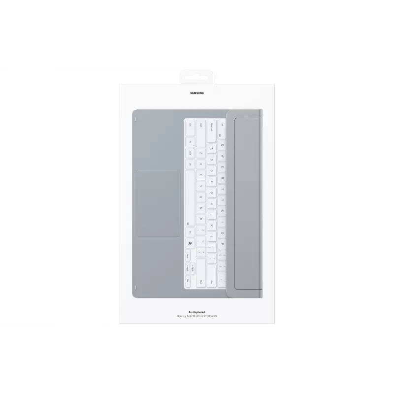 Samsung EF-DX935 QWERTZ saksa Pogo Pin hopea