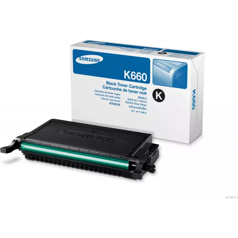 Samsung CLP-K660A musta värikasetti, 2500 sivua, musta, 1 kpl
