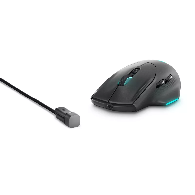 Alienware AW620M hiiri pelaaminen oikeakätinen RF langaton + USB Type-C optinen 26000 DPI
