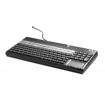 HP POS USB-näppäimistö magneettiraidanlukijalla