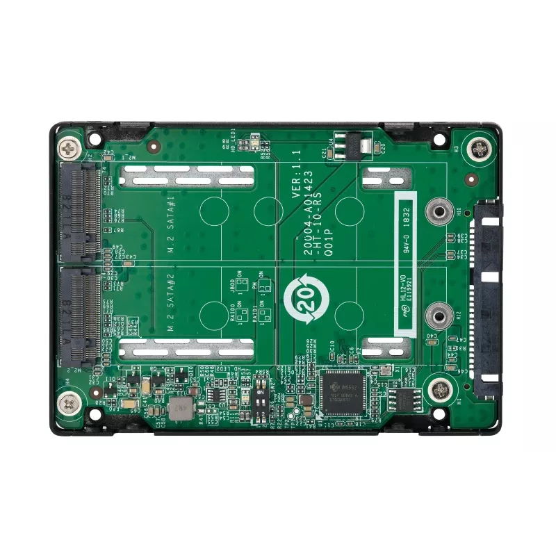 QNAP QDA-A2MAR muistikotelo SSD-kotelo musta M.2