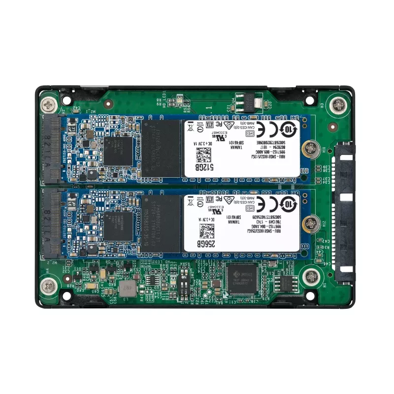 QNAP QDA-A2MAR muistikotelo SSD-kotelo musta M.2