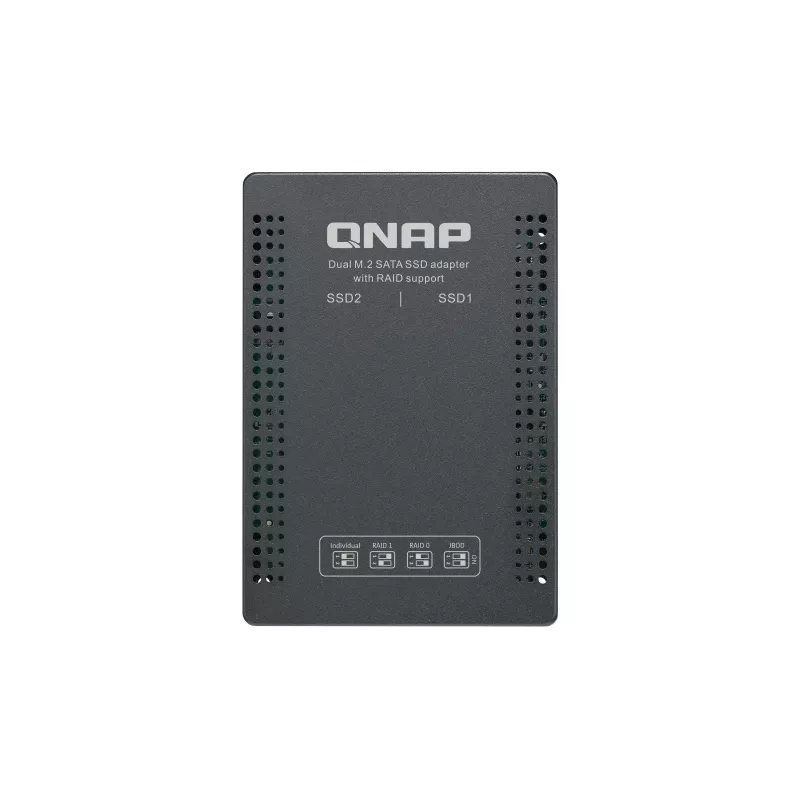 QNAP QDA-A2MAR muistikotelo SSD-kotelo musta M.2