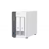 QNAP TS-216G NAS/tallennuspalvelin Tower Cortex-A Cortex-A55 4 GB HDD valkoinen