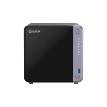 QNAP TS-432X-4G NAS/tallennuspalvelin Tower Alpine Alpine AL-524 4 GB DDR4 QNAP QTS musta