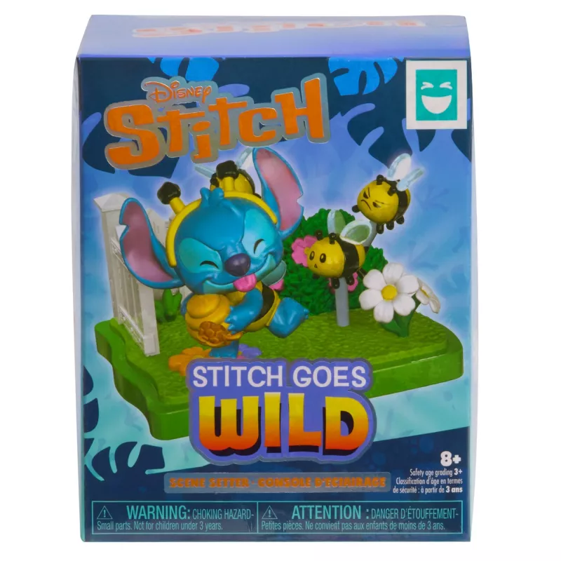 Just Play Happy Haul Stitch Goes Wild keräilyfiguurit sokkolaatikot
