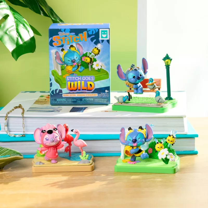 Just Play Happy Haul Stitch Goes Wild keräilyfiguurit sokkolaatikot
