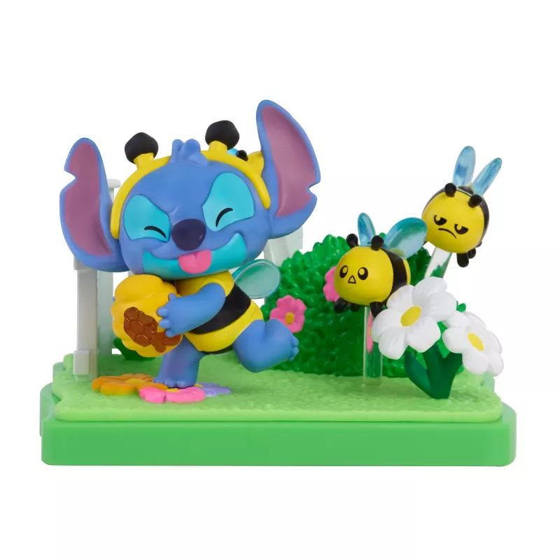 Just Play Happy Haul Stitch Goes Wild keräilyfiguurit sokkolaatikot