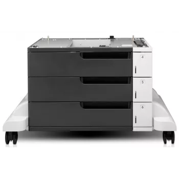 HP LaserJet 3x500 arkin syöttölaite ja jalusta, yhteensopiva: HP LaserJet Enterprise 700 -tulostin M712 -sarja, 1500 arkkia, Kiina, Enterprise, Business, 543 mm, 586 mm
