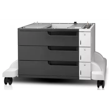 HP LaserJet 3x500 arkin syöttölaite ja jalusta, yhteensopiva: HP LaserJet Enterprise 700 -tulostin M712 -sarja, 1500 arkkia, Kiina, Enterprise, Business, 543 mm, 586 mm