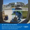 Videopuhelin-ovipuhelin TP-Link Tapo D210 3 MP musta valkoinen