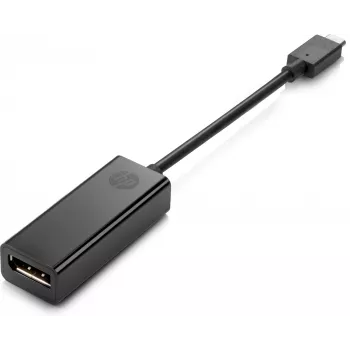 HP USB-C - DP -adapteri, 0,094 m, USB Type-C, DisplayPort, uros, naaras, suora