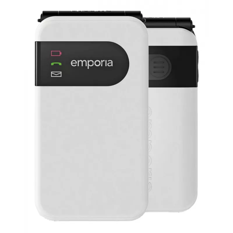Emporia SIMPLICITYglam 7,11 cm (2,8 inch) 106 g valkoinen senioripuhelin