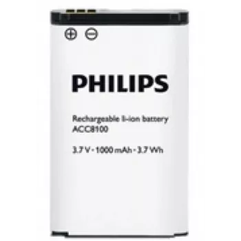 Philips ACC8100 ladattava akku litiumioni (Li-Ion)