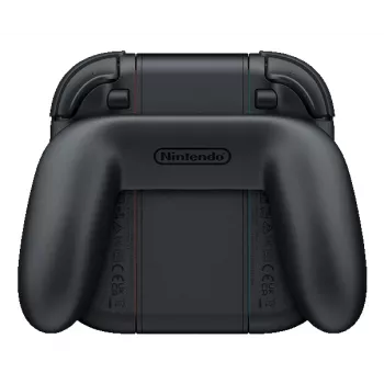 Nintendo Joy-Con 2 latauskahva, Nintendo Switch 2, ohjainkahva, musta, läpinäkyvä, muovi, Nintendo, Joy-Con 2