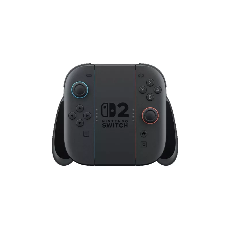 Nintendo Joy-Con 2 latauskahva, Nintendo Switch 2, ohjainkahva, musta, läpinäkyvä, muovi, Nintendo, Joy-Con 2