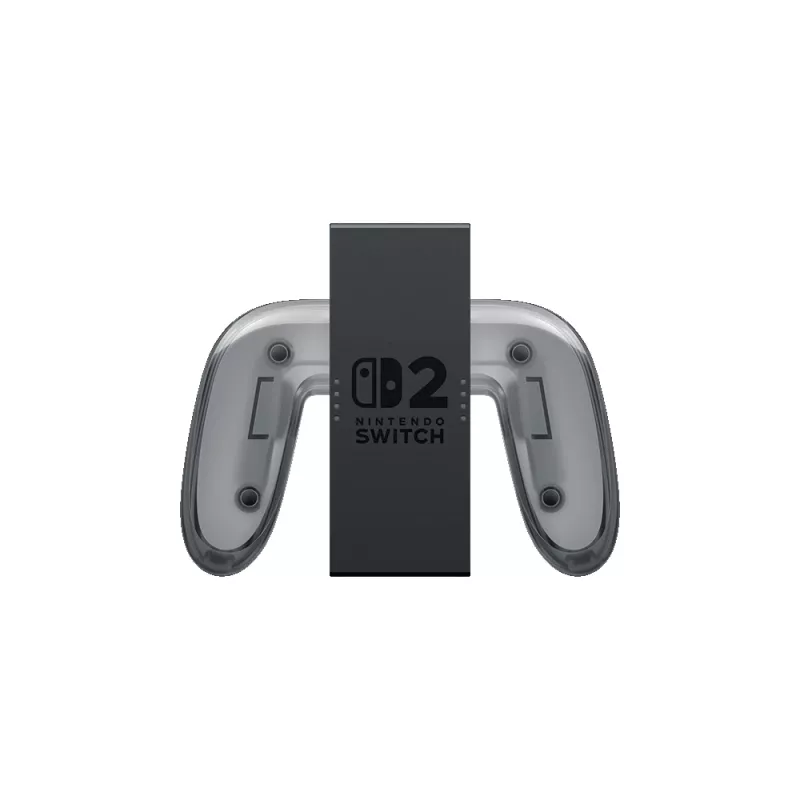 Nintendo Joy-Con 2 latauskahva, Nintendo Switch 2, ohjainkahva, musta, läpinäkyvä, muovi, Nintendo, Joy-Con 2