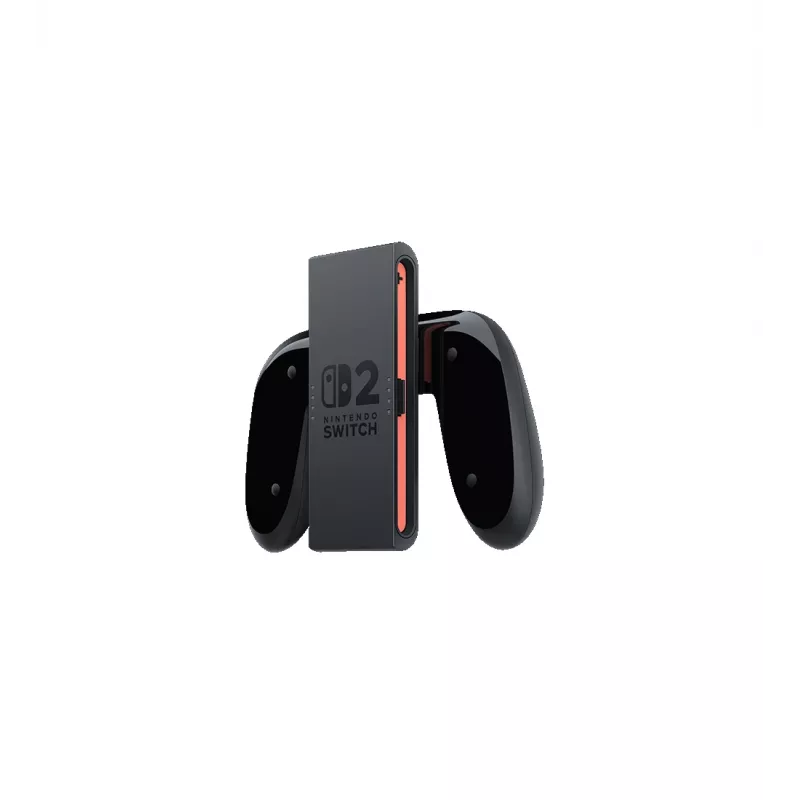 Nintendo Joy-Con 2 latauskahva, Nintendo Switch 2, ohjainkahva, musta, läpinäkyvä, muovi, Nintendo, Joy-Con 2