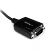 StarTech.com 1 ft USB-RS232-sarjaportti-DB9-sovitinkaapeli COM-portin säilytyksellä