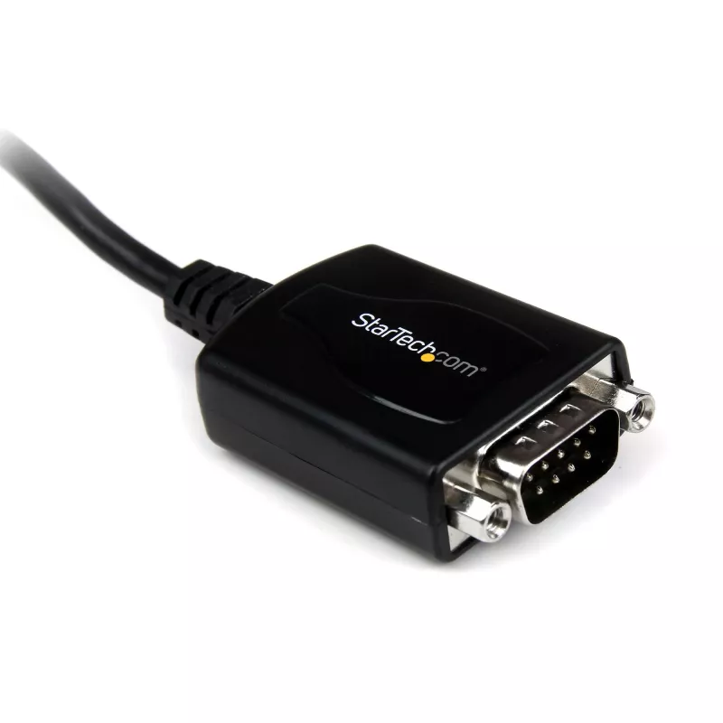 StarTech.com 1 ft USB-RS232-sarjaportti-DB9-sovitinkaapeli COM-portin säilytyksellä