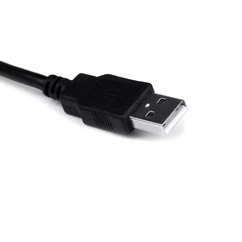 StarTech.com 1 ft USB-RS232-sarjaportti-DB9-sovitinkaapeli COM-portin säilytyksellä