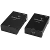 StarTech.com USB 2.0 -jatko Cat5e/Cat6-kaapelilla (RJ45) – jopa 50 m – suurnopeus-USB-portin jatkosovitinsarja – virransyötetty – USB Ethernet-kaapelilla -jatko – 480 Mbit/s – metalli
