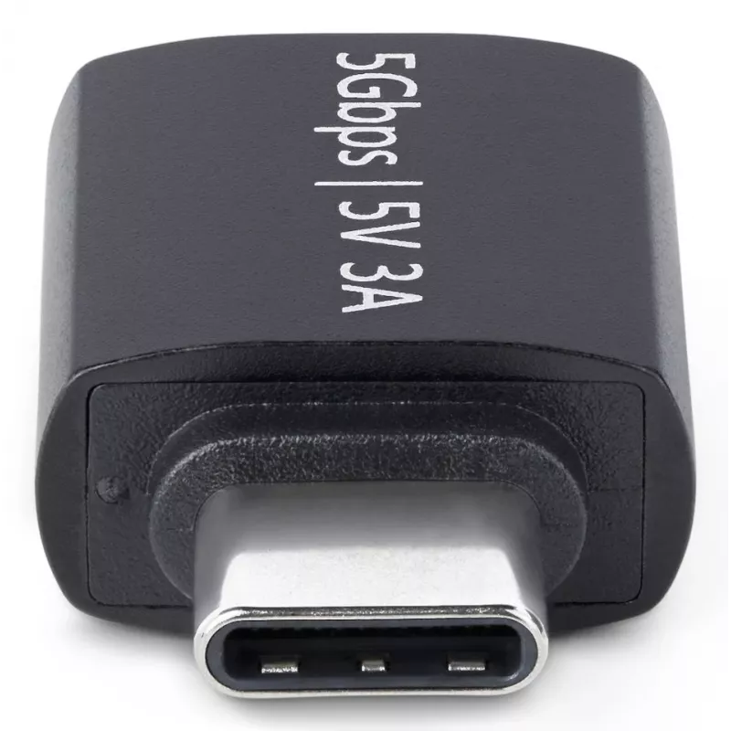 StarTech.com USB-C - USB-A-sovitin, USB 5Gbps, kompakti USB-C-uros - USB-A-naaras-sovitin, kestävä metallikotelo, M/F