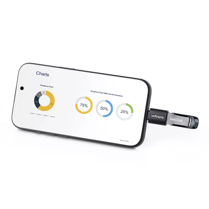 StarTech.com USB-C - USB-A-sovitin, USB 5Gbps, kompakti USB-C-uros - USB-A-naaras-sovitin, kestävä metallikotelo, M/F