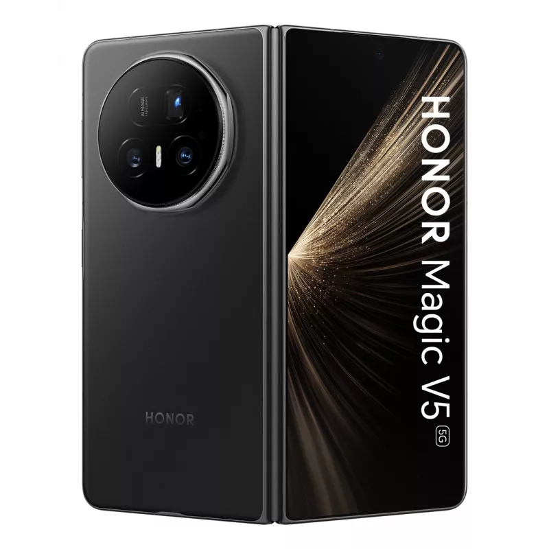 Honor MAGIC V5 20.2 cm (7.95 tuuman) MagicOS 9.0.1 5G USB Type-C 16 GB 512 GB 5820 mAh musta