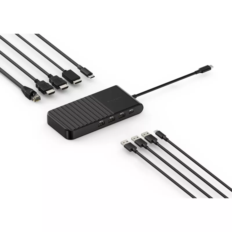 Telakointiasema Kensington UH1500P EQ USB-C 5Gbps Triple Video 4K