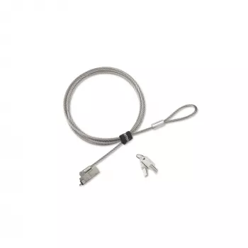 Kensington ohut NanoSaver 2.0 EQ avaimellinen kannettavan lukko, 1,83 m, Kensington, avain, ruostumaton teräs, hopea