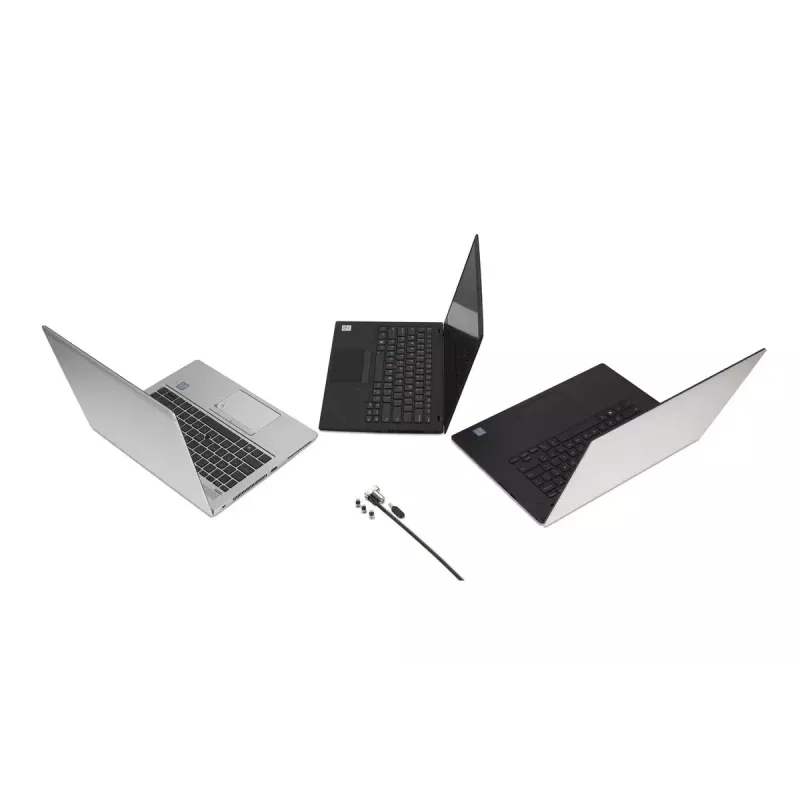 Kensington Universal 3-in-1 avaimellinen kannettavan lukko