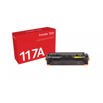 Everyday™ keltainen värikasetti Xeroxilta, yhteensopiva HP 117A (W2072A), vakiokapasiteetti