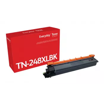Everyday™ musta värikasetti Xeroxilta, yhteensopiva Brother TN248XLBK, suuri kapasiteetti