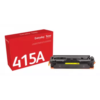 Everyday™ keltainen värikasetti Xeroxilta, yhteensopiva HP 415A (W2032A), vakiokapasiteetti