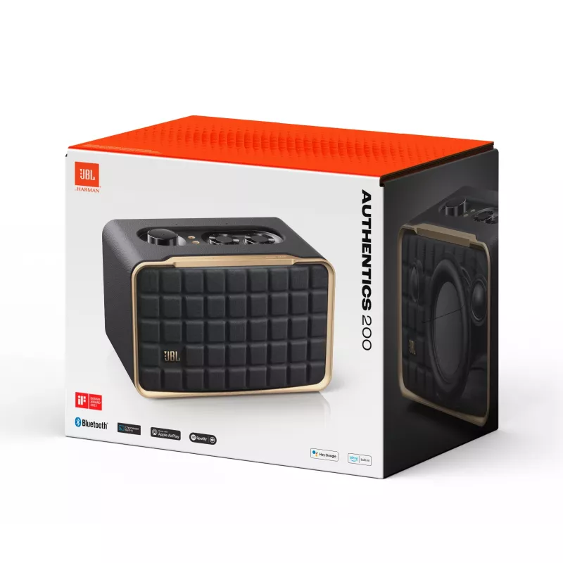 JBL Authentics 200 stereo kannettava kaiutin musta 45 W