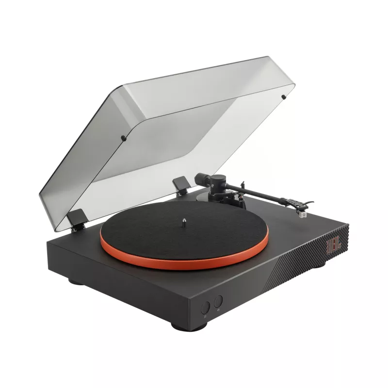 JBL Spinner BT hihnavetoinen levysoitin musta, oranssi