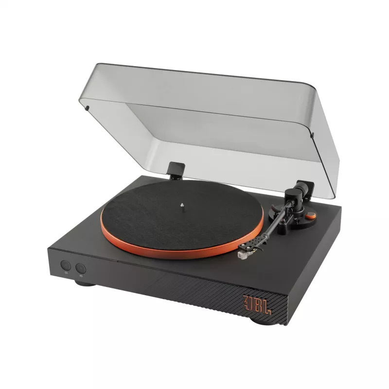 JBL Spinner BT hihnavetoinen levysoitin musta, oranssi