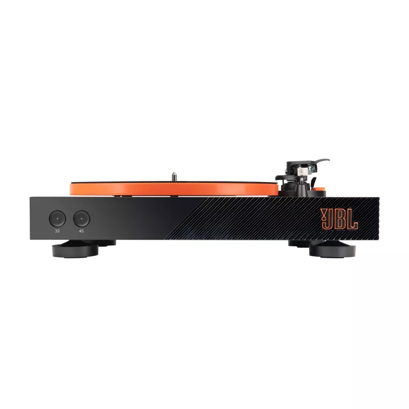 JBL Spinner BT hihnavetoinen levysoitin musta, oranssi