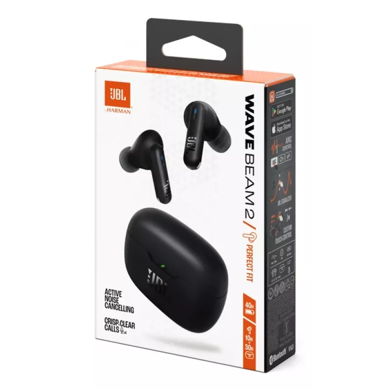 JBL Wave Beam 2 kuulokemikrofoni langaton in-ear puhelut/musiikki Bluetooth musta