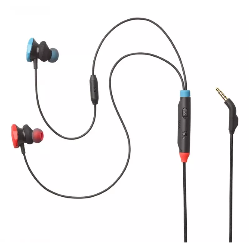 JBL Quantum 50N kuulokemikrofoni johdollinen in-ear musta, sininen, punainen