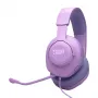Johdollinen over-head-pelikuulokemikrofoni JBL Quantum 100M2 — korvan ympäri, 20–20000 Hz, 1,2 m kaapeli, violetti