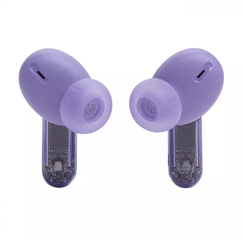 JBL Tune Beam 2 Ghost Edition kuulokemikrofoni langaton in-ear musiikki/arkikäyttö Bluetooth violetti
