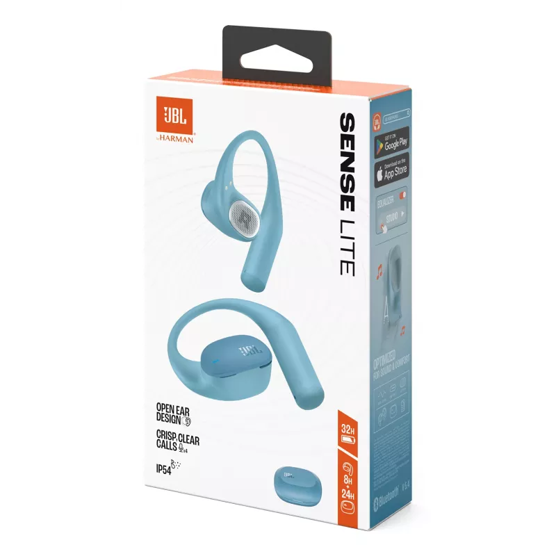 JBL Sense Lite kuulokemikrofoni langaton korvakoukku musiikki Bluetooth sininen