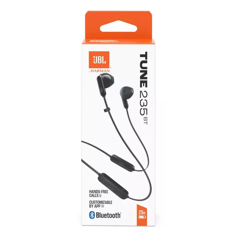 JBL Tune 235BT kuulokemikrofoni langaton in-ear puhelut/musiikki Bluetooth musta