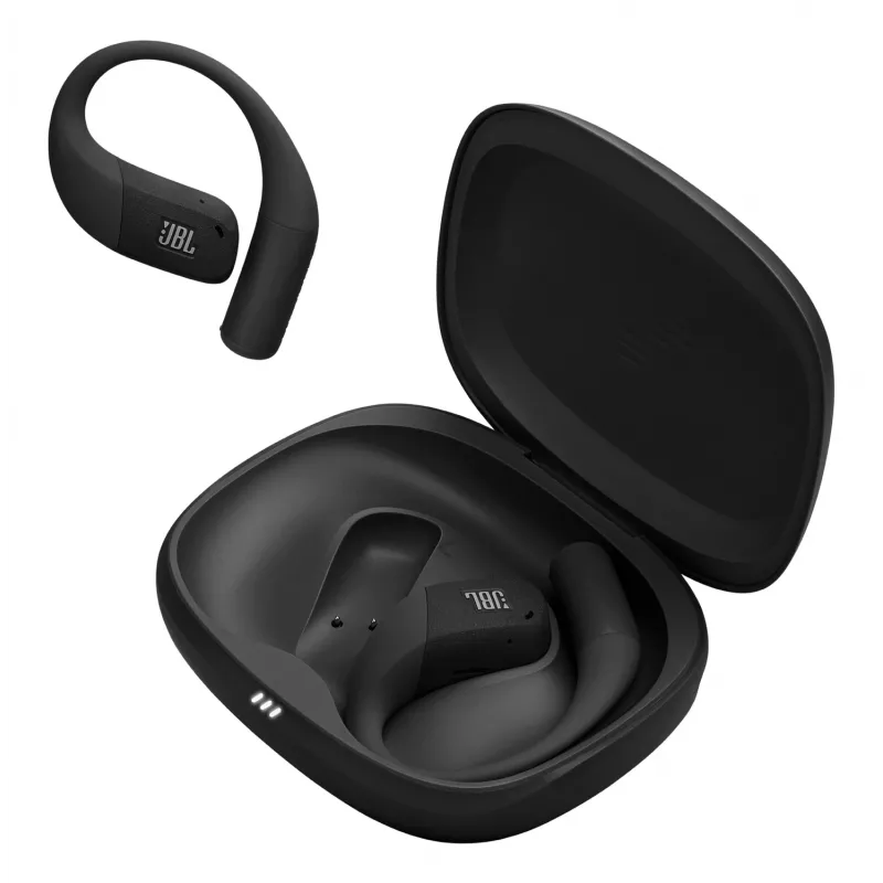 JBL Endurance Zone kuulokemikrofoni langaton korvakoukku, open-ear urheilu Bluetooth musta, harmaa