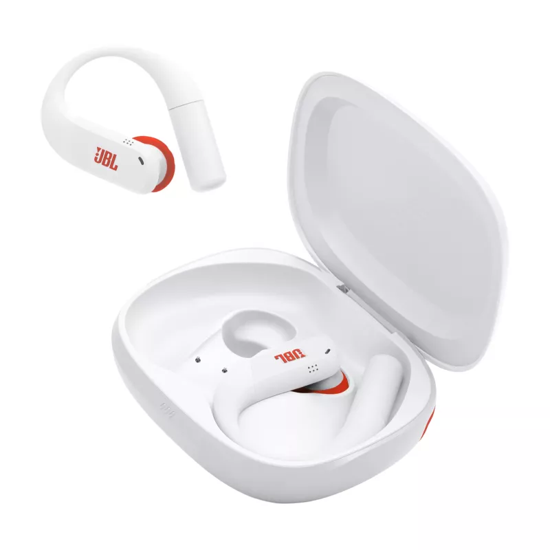 JBL Endurance Peak 4 kuulokemikrofoni langaton in-ear urheilu USB Type-C Bluetooth valkoinen